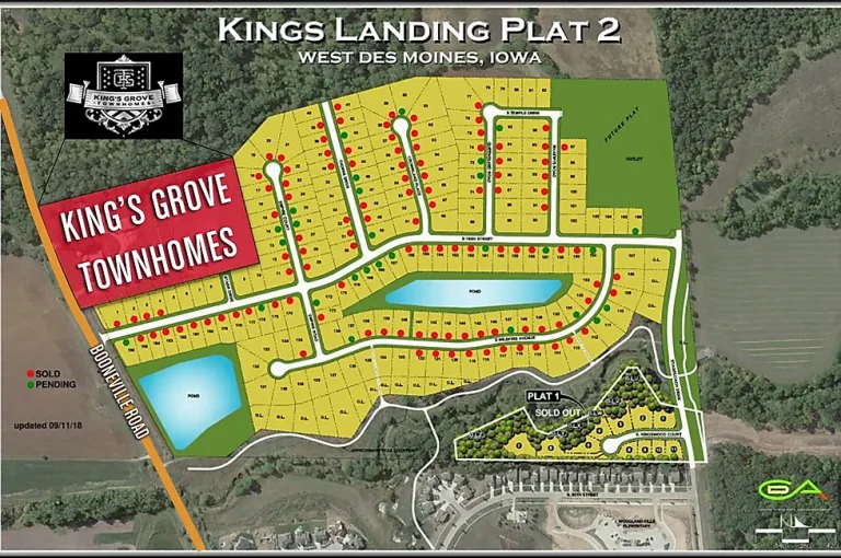 Kings Grove-Plat Map-09-01-18