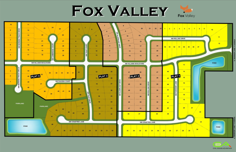 Fox Valley Plat Map